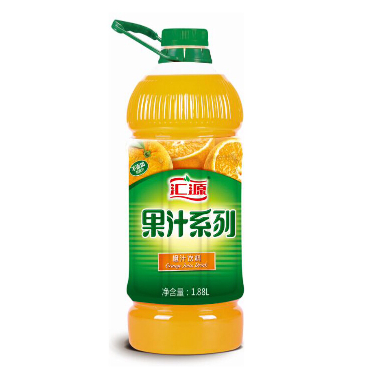 h 汇源 果汁系列 橙汁饮料 1.88l 大瓶装更尽兴