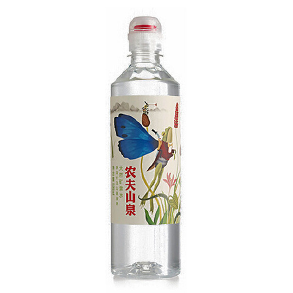 农夫山泉 天然矿泉水535ml 长白山莫涯泉 运动瓶嘴
