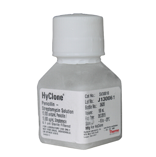 hyclone/海克隆 青霉素-链霉素溶液双抗 sv30010 100ml