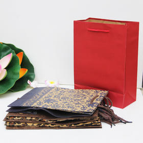 纸袋小号 颜色随机礼品袋手提袋