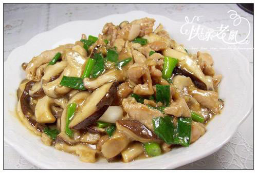 香菇肉片