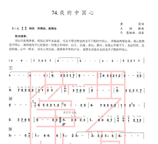 我的中国心