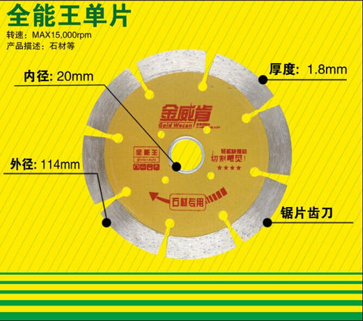 金威肯 锯片 全系列 商品图7