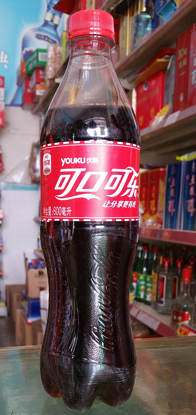 可口可乐瓶装600ml