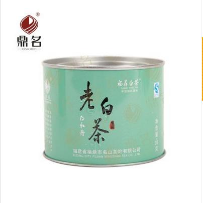 鼎名 福鼎白茶 老白茶 原茶2010年 实惠罐装 白牡丹 特级 35g/罐 商品图0