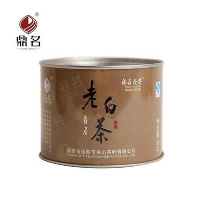 鼎名 福鼎白茶 老白茶 原茶2010年 实惠罐装 贡眉 特级 35g/罐 商品图0