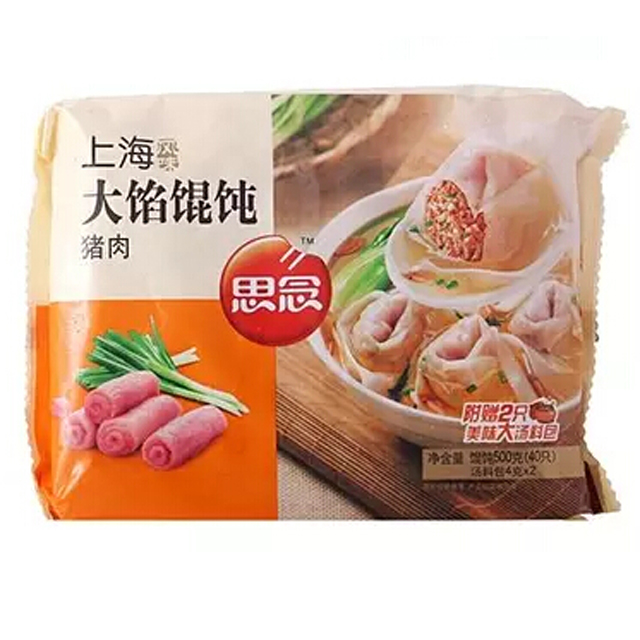 思念 大馅馄饨