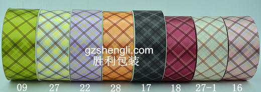 50印花带-斜格（宽5CM,长约40米，运费到付） 商品图1