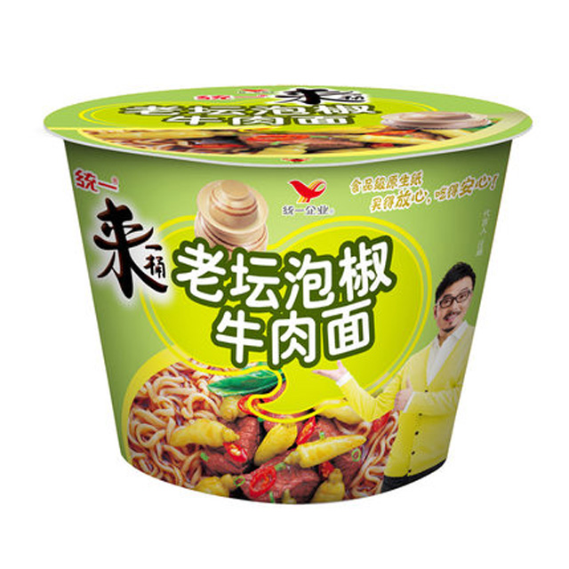 统一老坛(泡椒牛肉面)