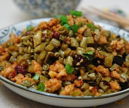 肉沫酸豆角