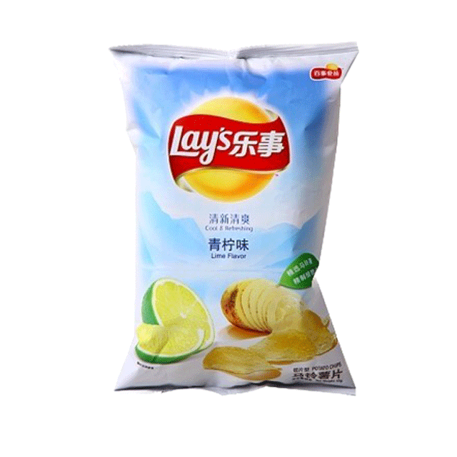 lay"s乐事薯片 青柠味75g袋装