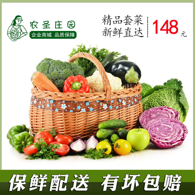精品套菜 新鲜蔬菜 寿光蔬菜套菜礼盒 绿色无公害蔬菜