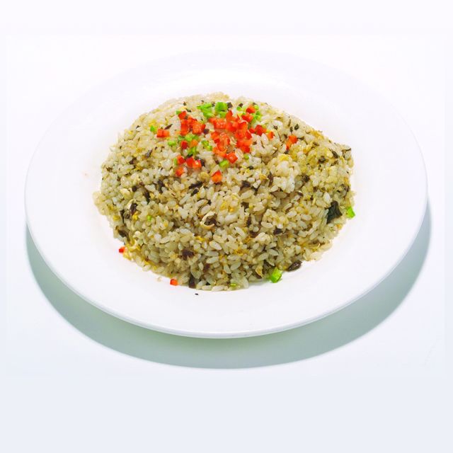 鸡米芽菜炒饭
