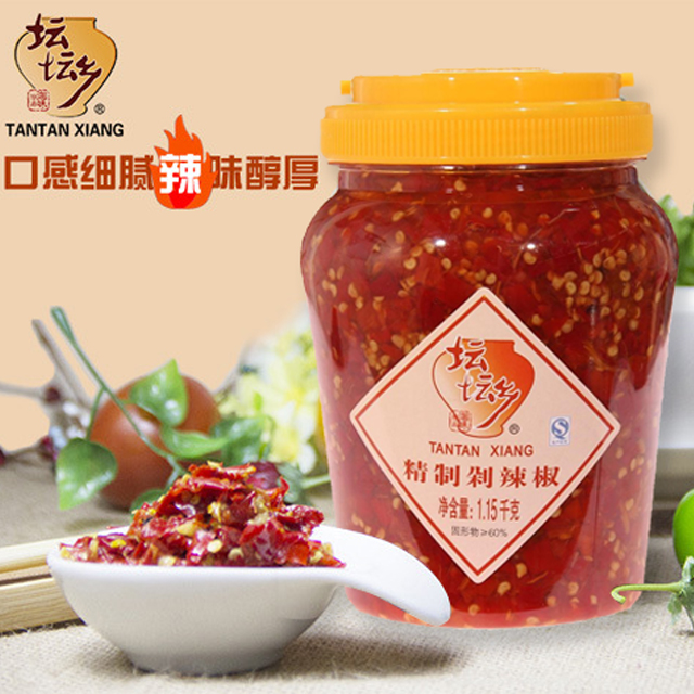 坛坛乡精制剁辣椒1150g