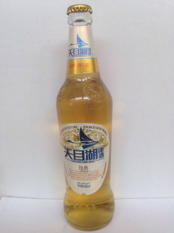 天目湖经典1968 啤酒(合2.9元/瓶)