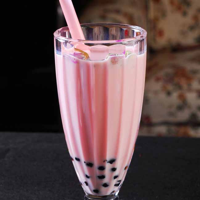 玫瑰奶茶