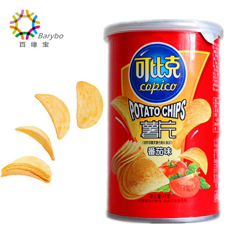 达利园 可比克薯片45g桶装香辣味