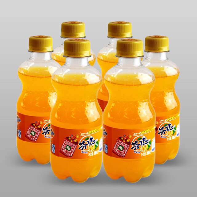 芬达橙味迷你装300ml*6瓶/组