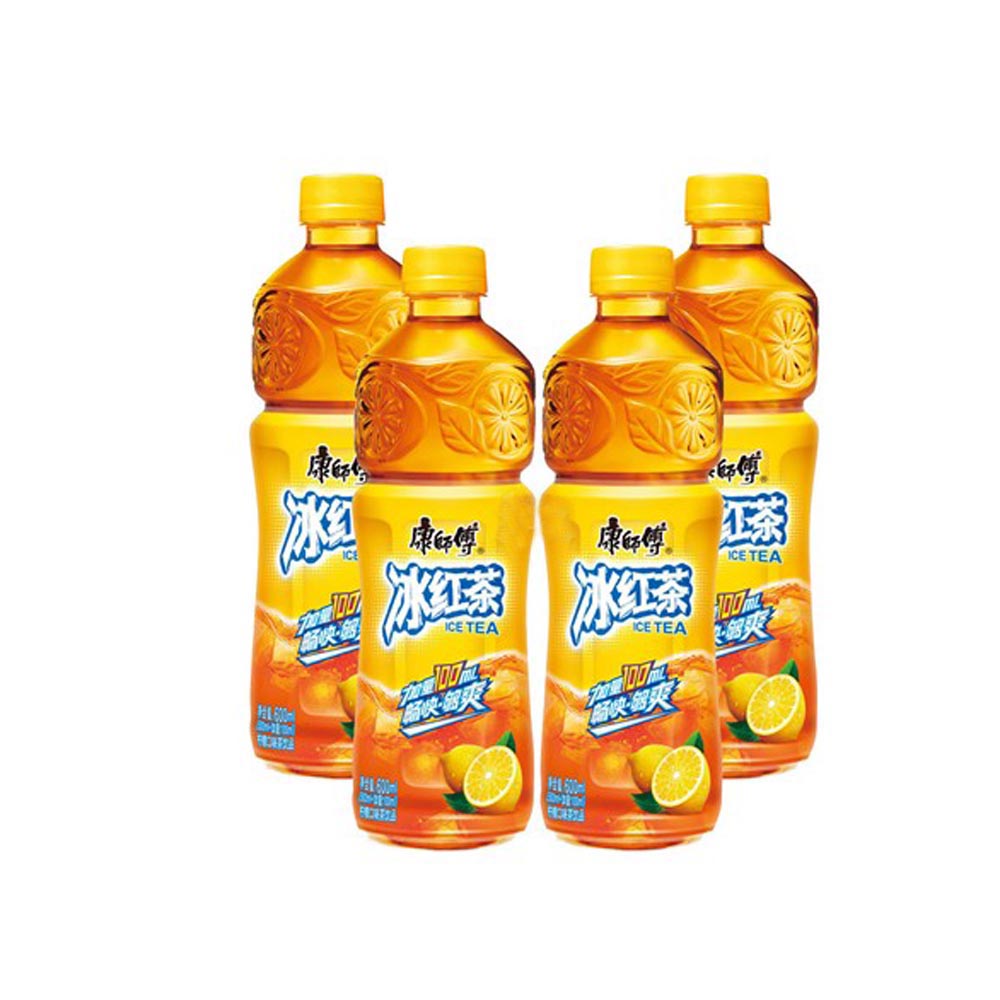 【新品】康师傅冰红茶500ml*4瓶