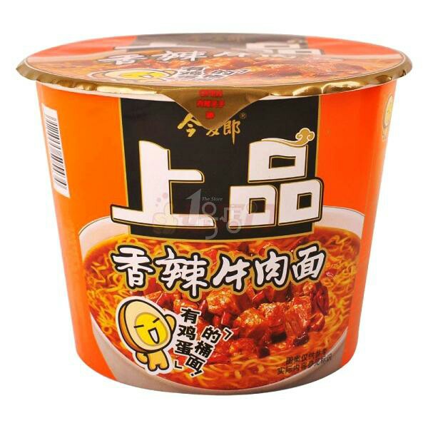 今麦郎上品香辣牛肉面