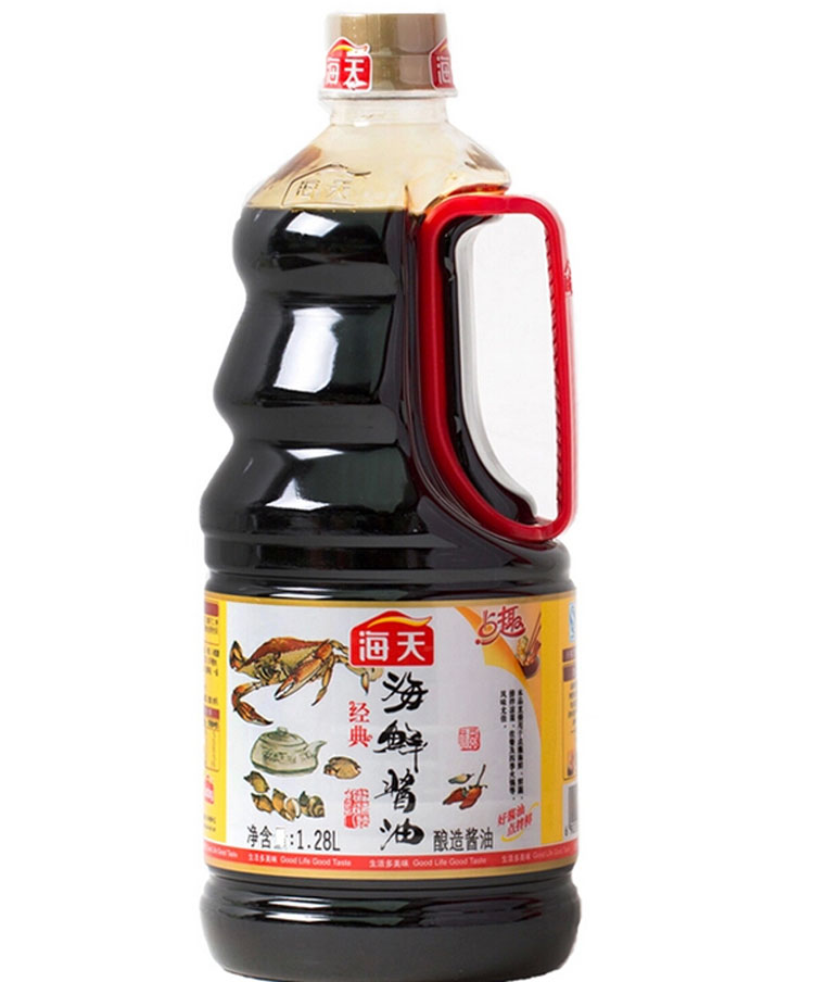 海天海鲜酱油1.28l