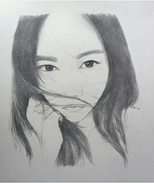 手绘素描真人头像画照片素描肖像定制画照片 赠送欧式画框装裱