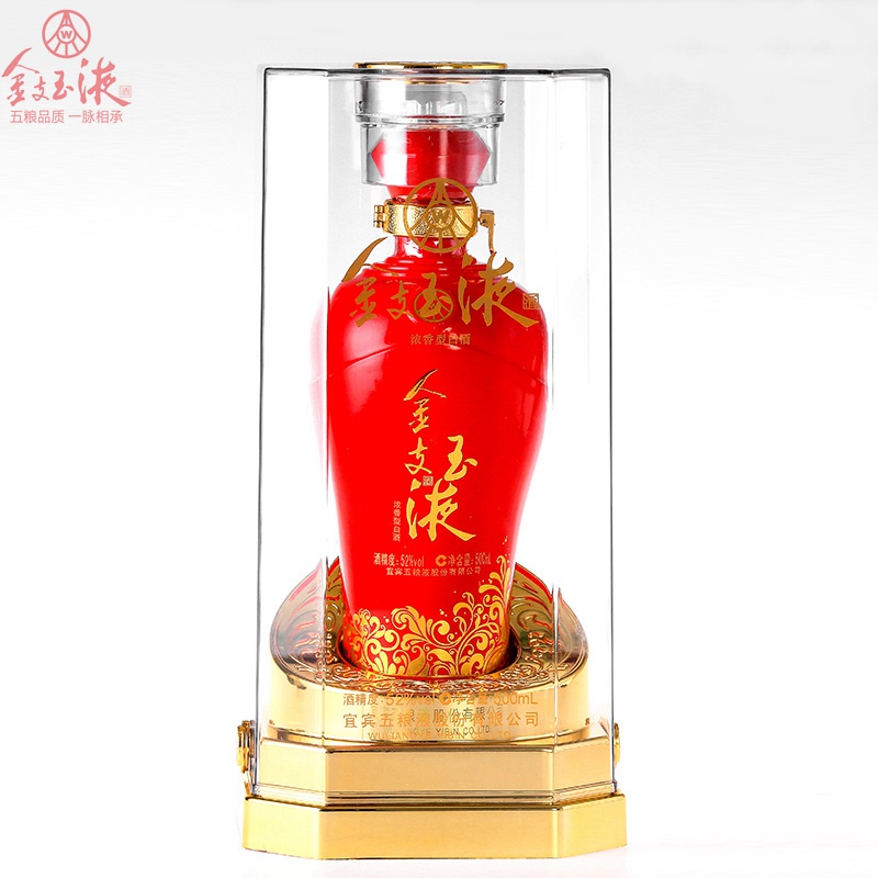 52度金支玉液珍藏 500ml 浓香型 高度白酒 四川白酒 拓展酒业