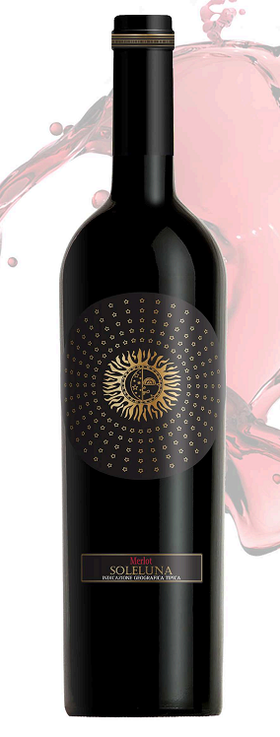 veneto igt merlot rosso soleluna 意大利日月美乐红葡萄酒