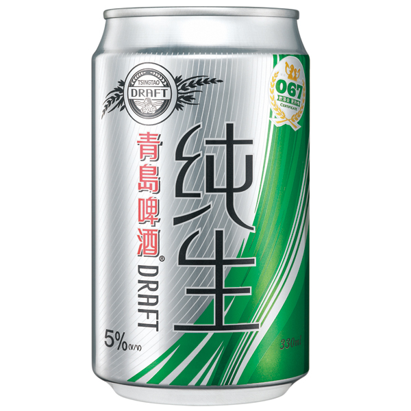 【宅购go】青岛啤酒 纯生啤酒 8度 330ml