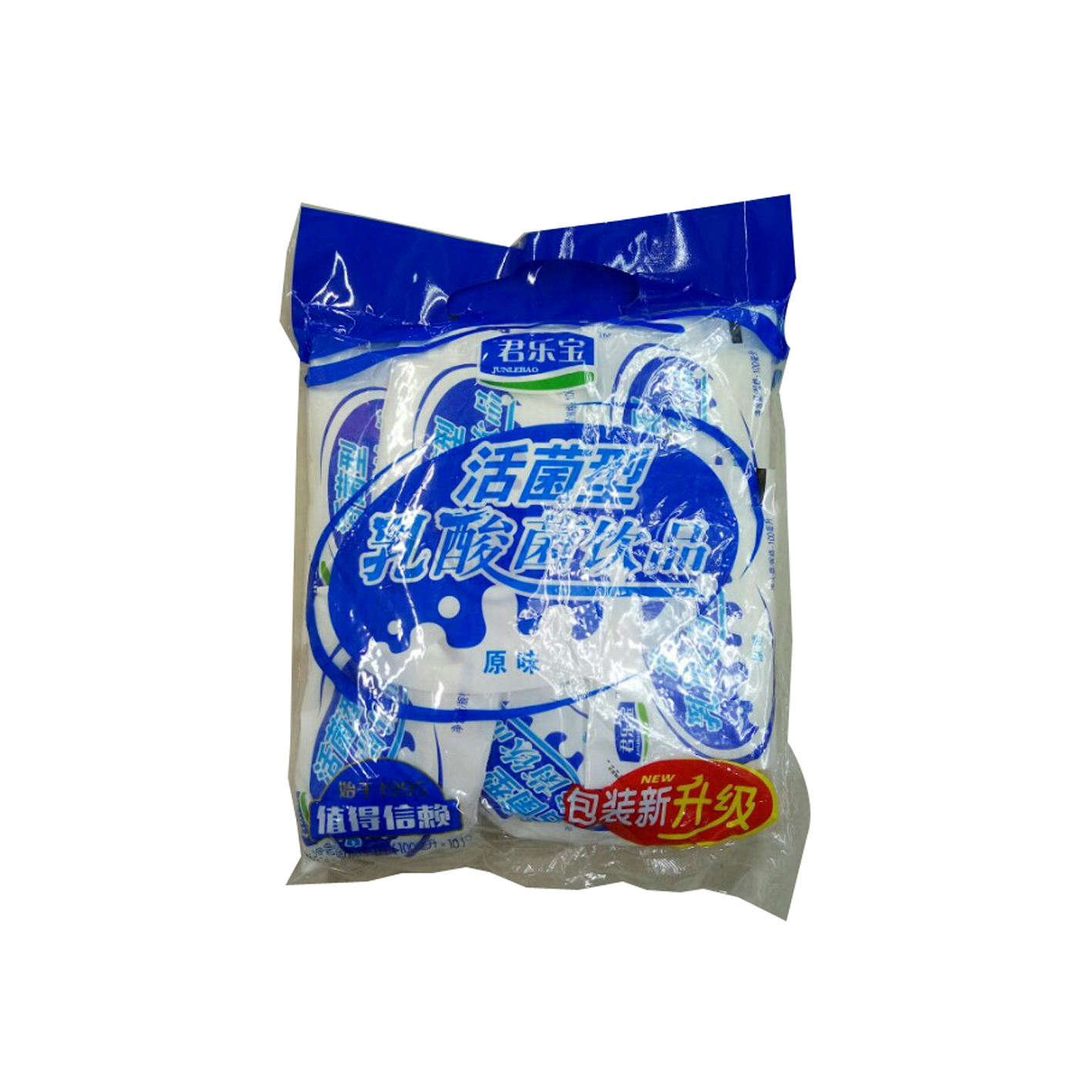 【食品】君乐宝活菌型乳酸菌饮品原味 100g*10袋