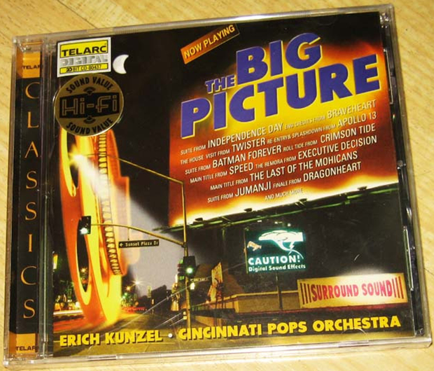 telarc the big picture 大电影 原装正版cd