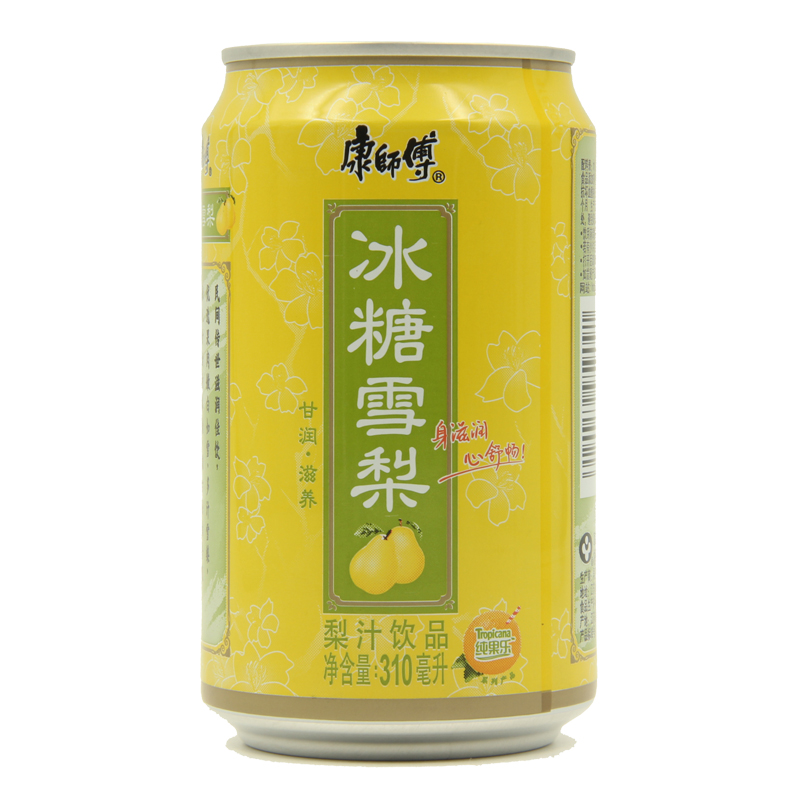 康师傅冰糖雪梨310ml/罐
