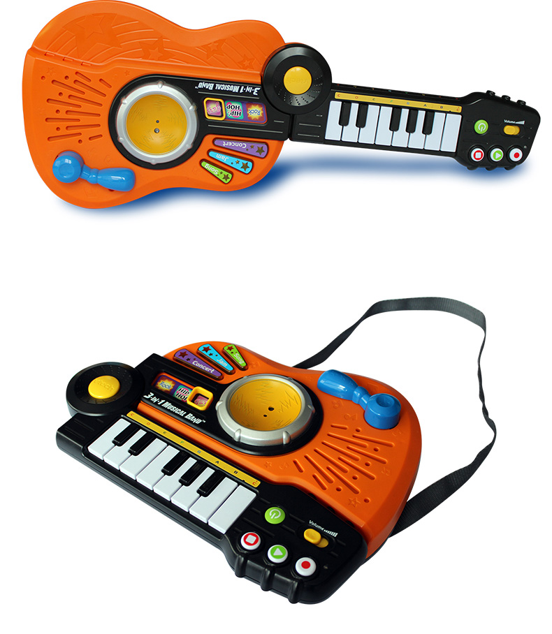 【租赁】伟易达vtech多功能电子琴儿童吉他玩具可录音乐玩具