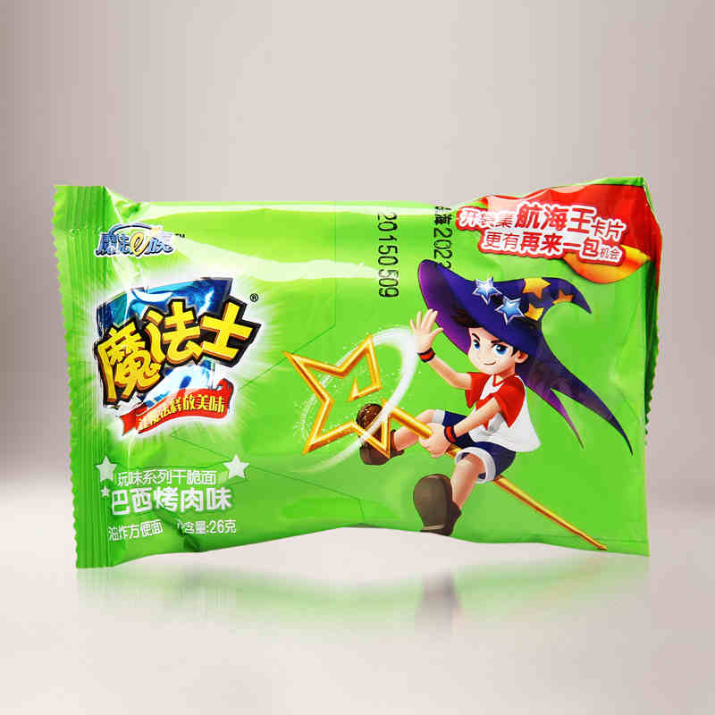 华丰魔法士干脆面 26g/袋 魔法士方便面 多种口味任你