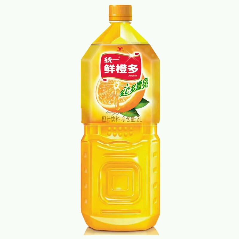 统一 鲜橙多 2l/瓶 橙汁饮料