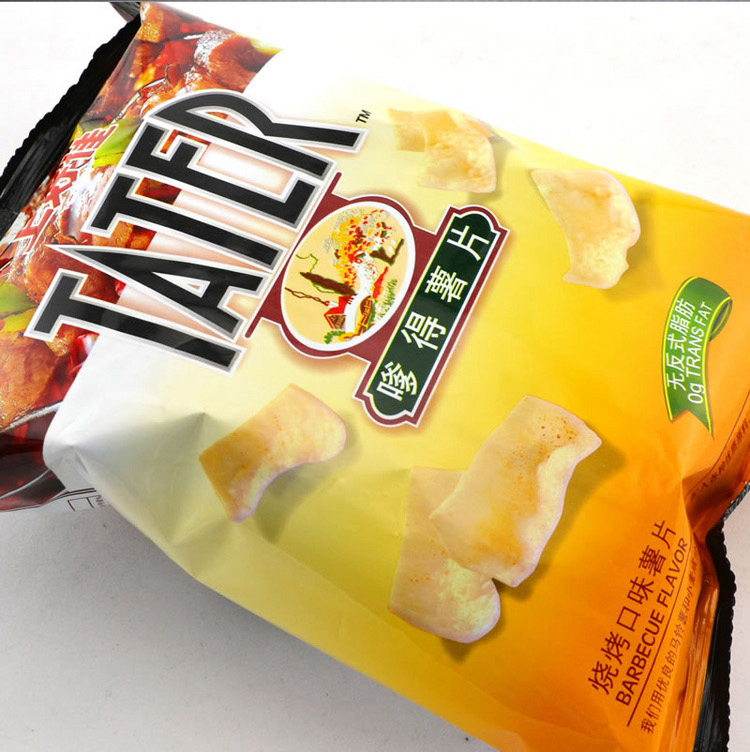 上好佳嗲得薯片15g烧烤口味