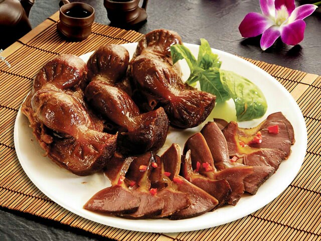 卤鸭胗