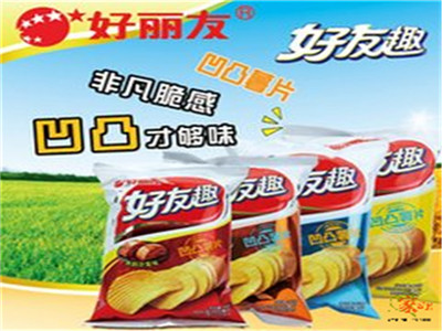 好丽友好友趣薯片系列75克