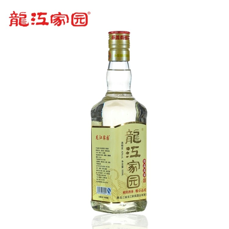 [预定]东北白酒龙江家园500ml 单粮浓香42°珍品高粱