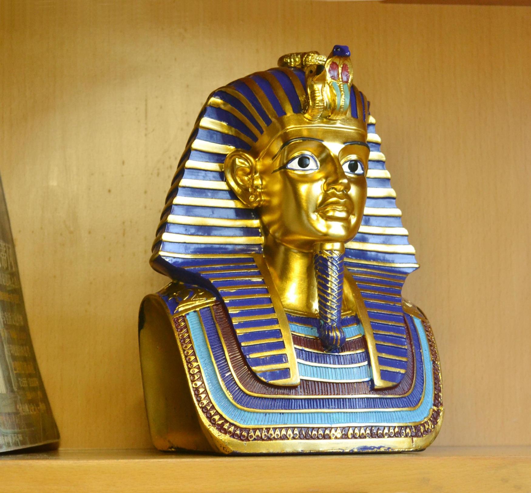 历史名人物雕塑艺术摆件埃及摆件工艺品法老人物头像装饰品摆设