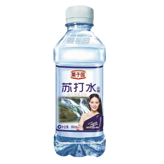 栗子园 苏打水 360ml /瓶