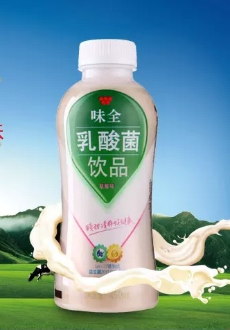 味全乳酸菌饮品 450ml瓶 草莓味