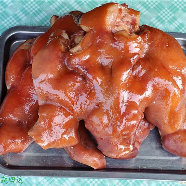 卤猪脸肉