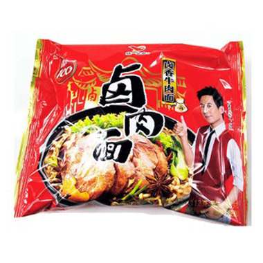 统一 巧面馆 袋装 卤肉面(卤香牛肉面,辣香牛肉面) 112gx24