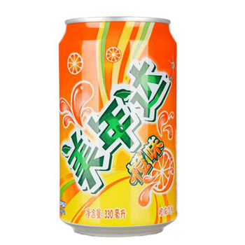 330ml拉罐美年达