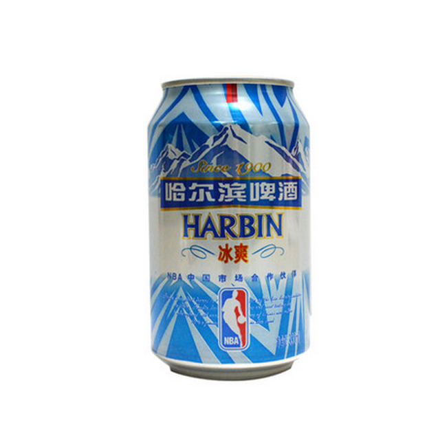 3%vol哈尔滨冰爽啤酒 330ml