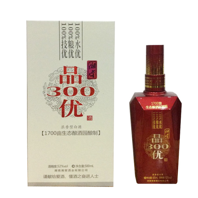 湘窖 品300优 52° 500ml