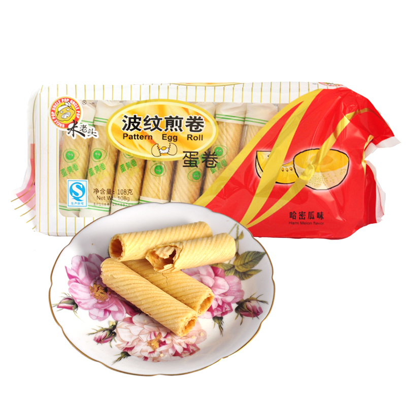 108g米老头波纹煎蛋卷哈密瓜味积分兑换
