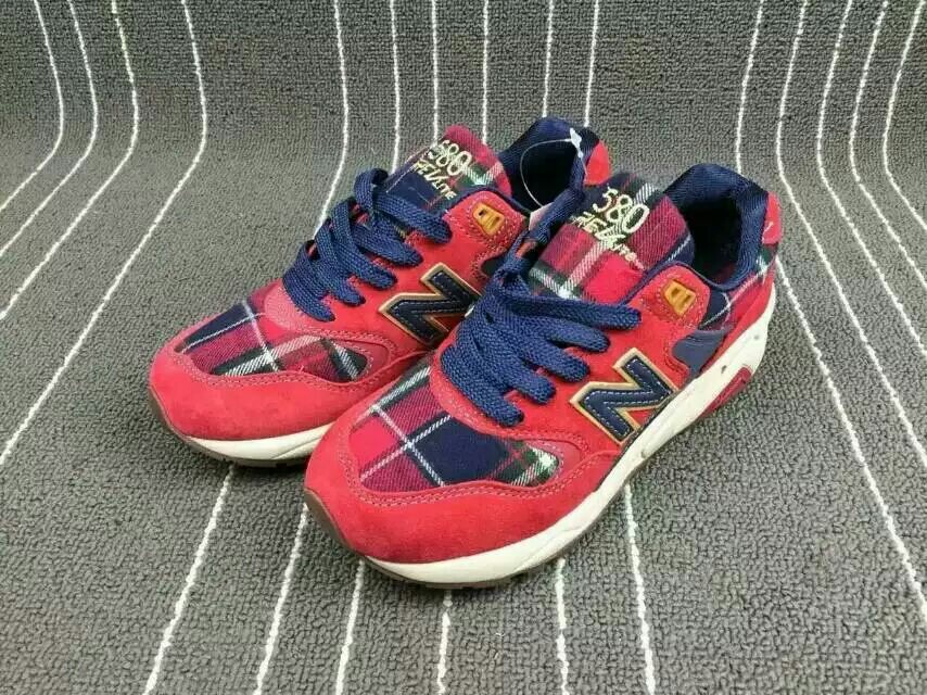 新百伦nb580 格子 刺绣 完美鞋型