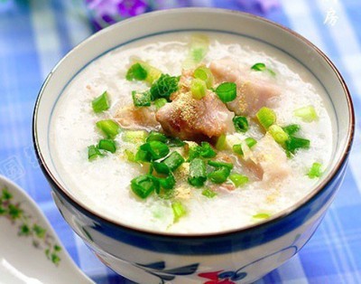 (十分粥道1人份)青菜排骨粥